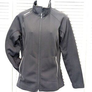 Sunice Sport Women's Golf Jacket Performance Full Zip Large Gray Thermal